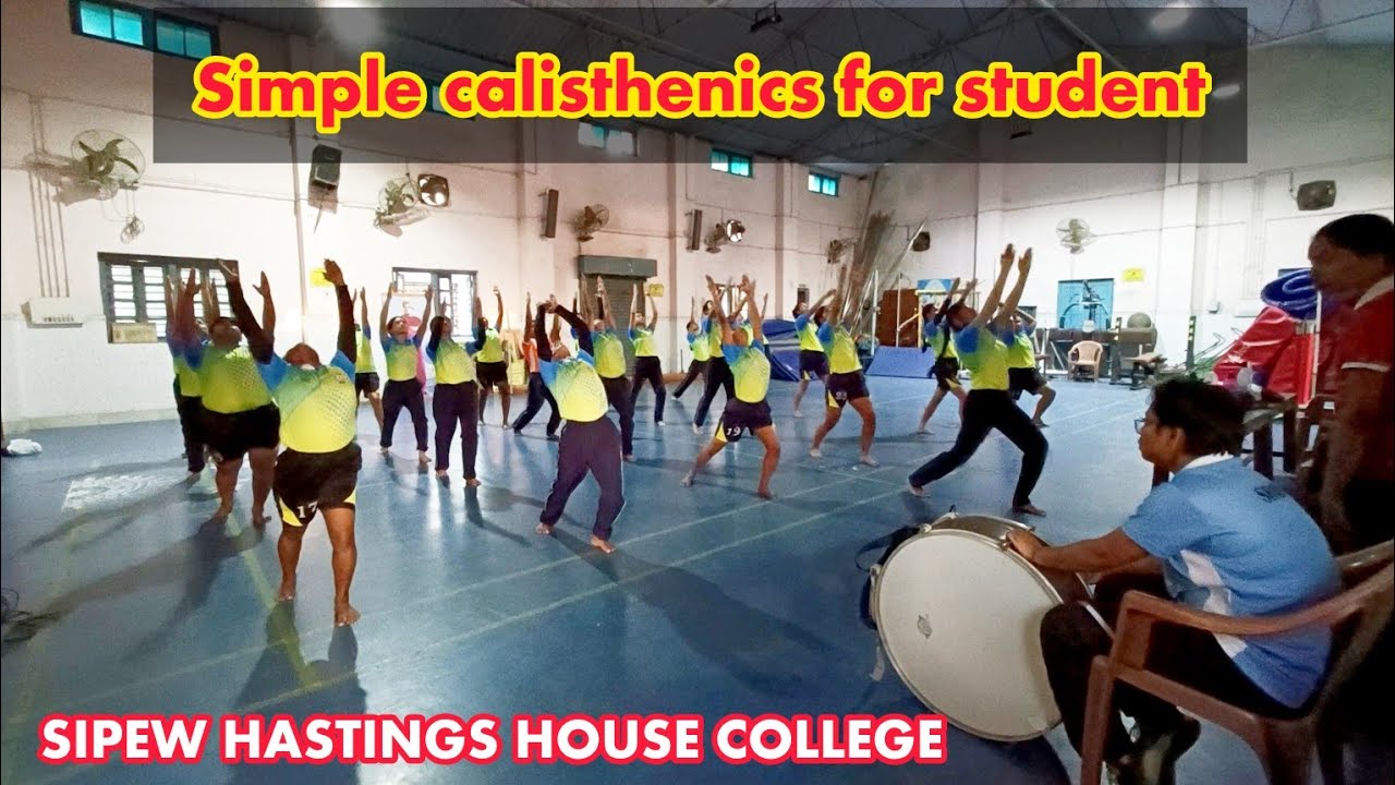 Simple calisthenics for school student | SIPEW Hastings House College BPED sem 1| #physicaleducation