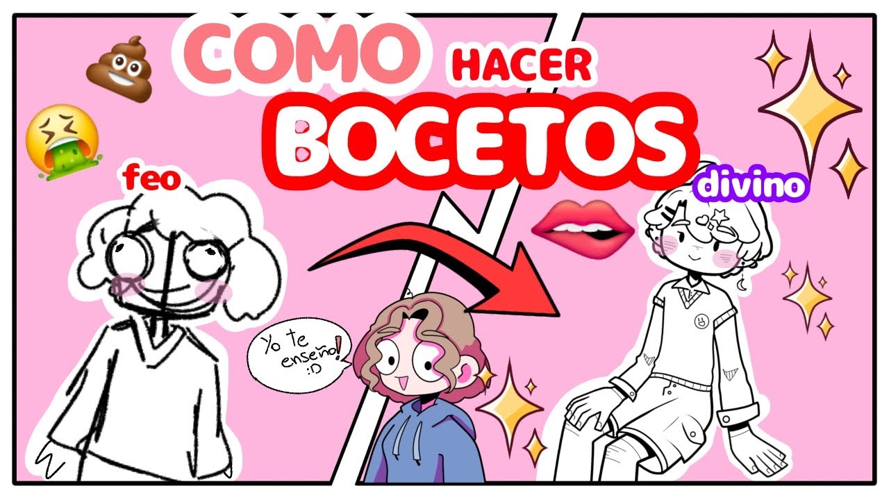 te ENSEÑO a BOCETEAR modo principiante