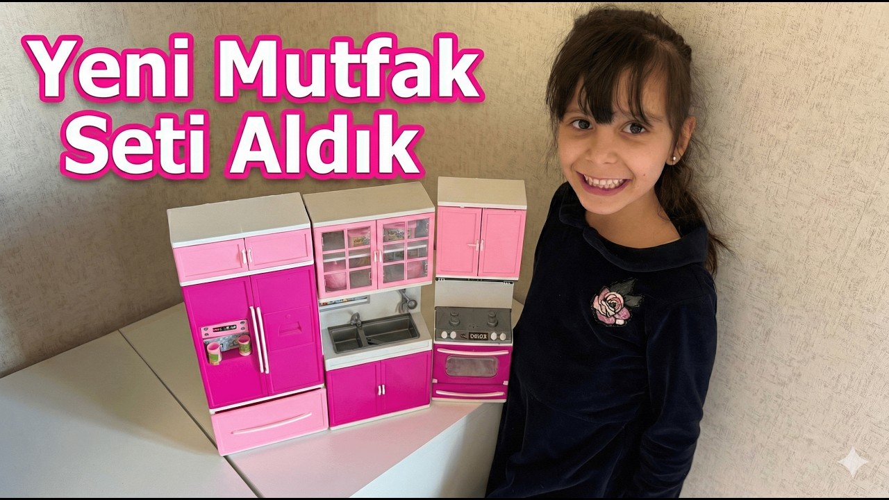 🎁 Yağmur’a Sürpriz Mutfak Seti Aldık! Yakup’la Birlikte Açtılar 🍳