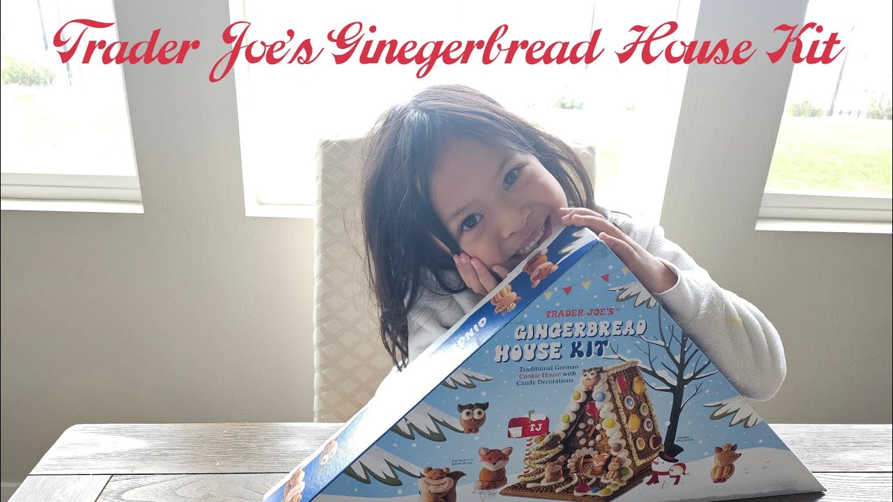 Trader Joe's Gingerbread House Kit!