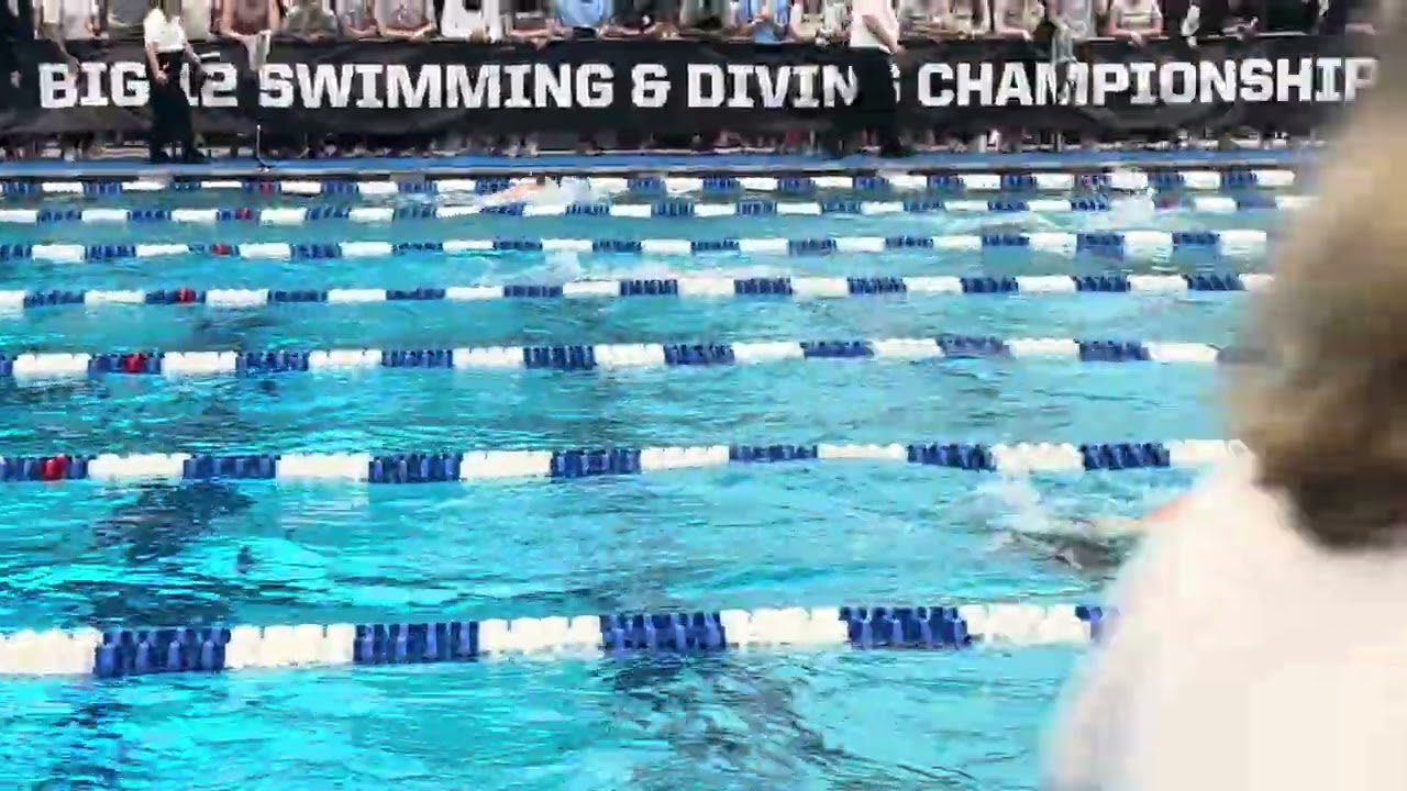 Men’s 400 IM a finals Big 12 championships, Arizona State University