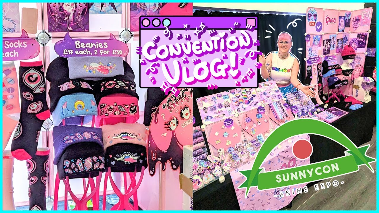 🔥Artist Alley🔥 My 10th year at Sunnycon 2023! 🌞😎🌤 #sunnycon #animeconventions