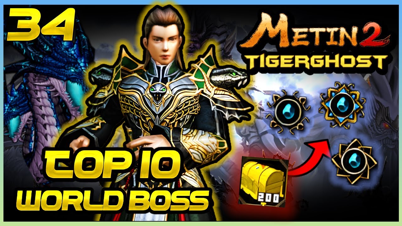 Top 10 Weltboss / Yang sparen durch Alchi uppen! Wieder aktiv Hydra! -  Metin2 Tigerghost [34] 🐯