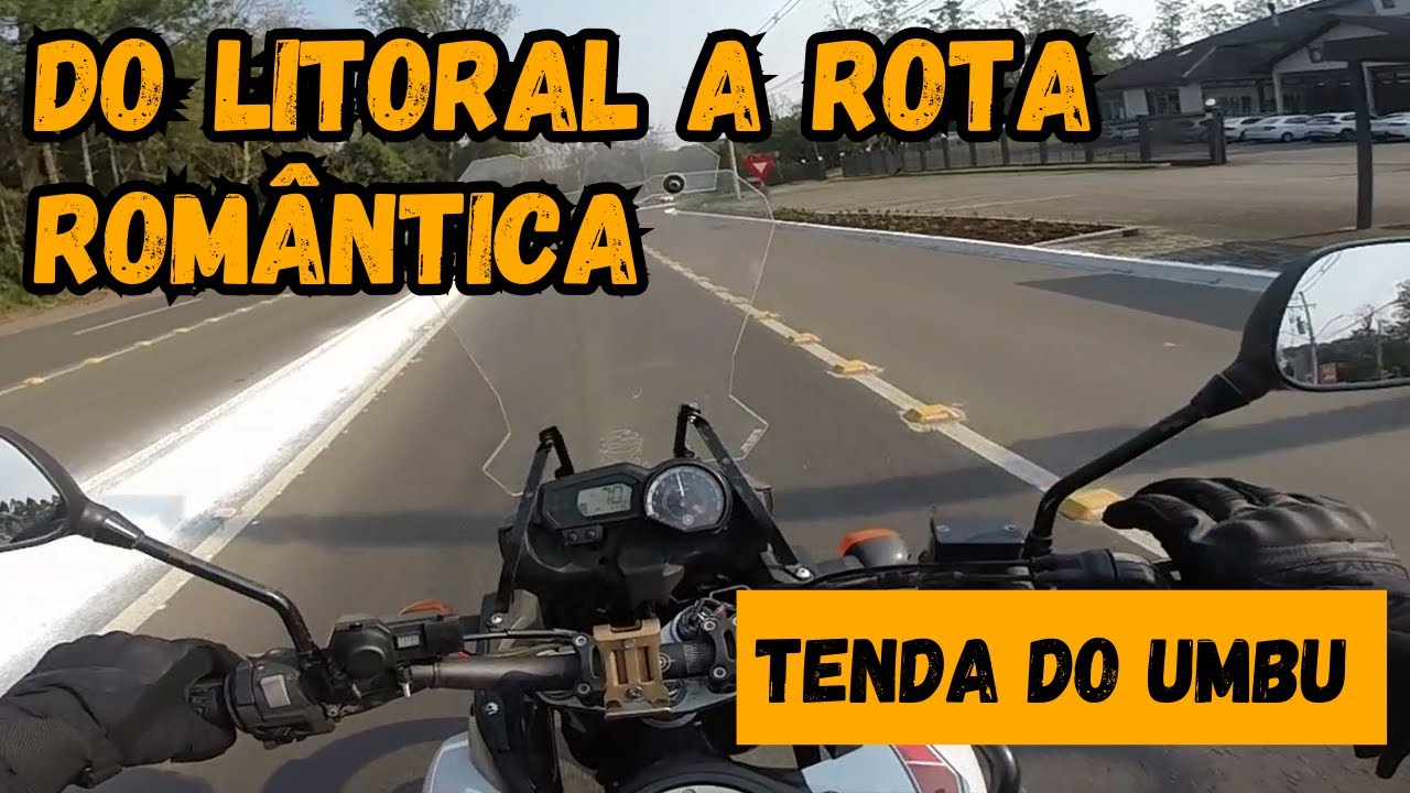 Teneré 250 - Passeio de moto litoral do RS/ Serra gaúcha.