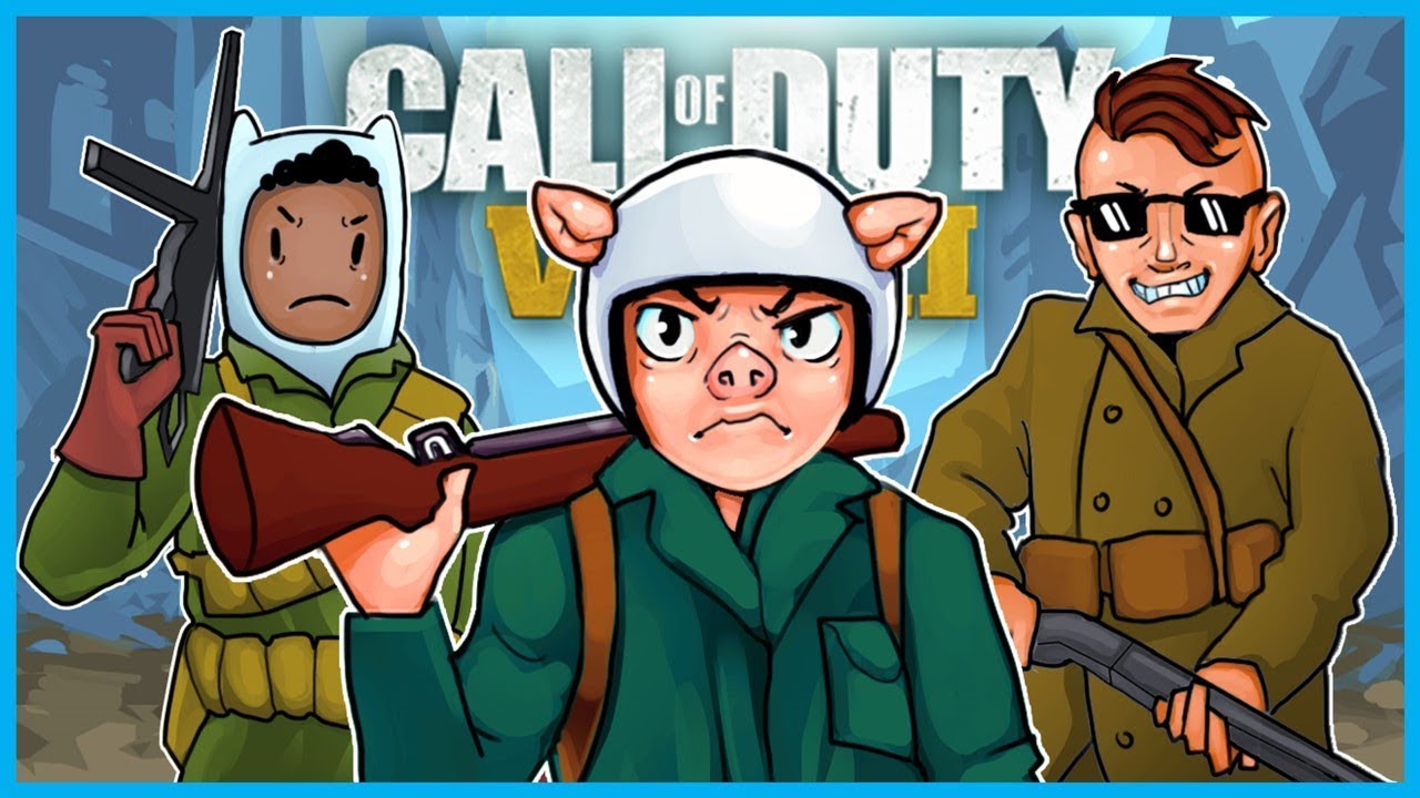 Call of Duty: World War II Sweaty Hour #2! - SnD Gameplay Fun w/ WILDCAT, Moo, and Basically!