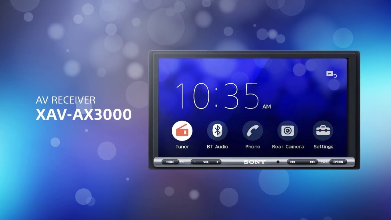 Sony XAV-AX3000 AV Receiver with Android Auto and Apple Unboxing Review Video