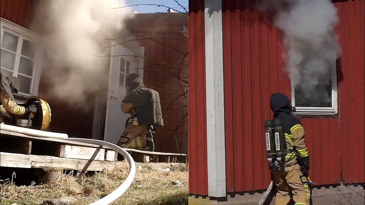 Dimspik - Brand med ventilation