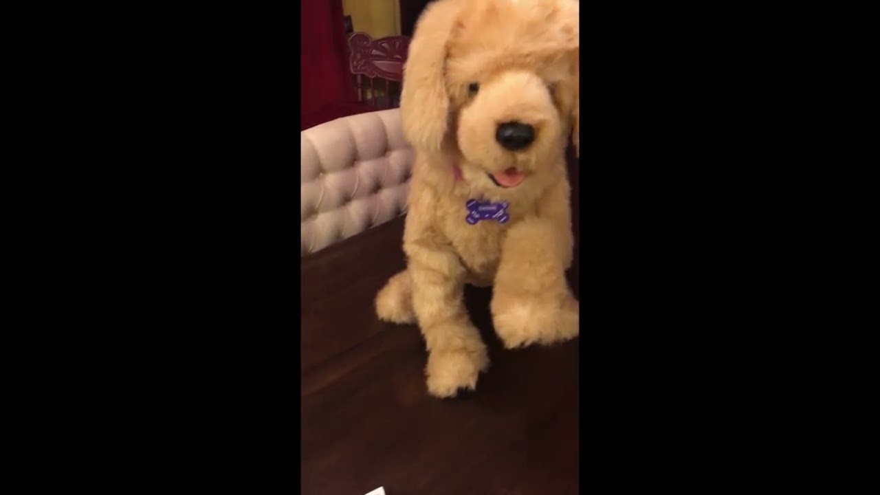 FurReal Biscut MY LOVIN' PUP Golden Retriever Dog Interactive by HASBRO