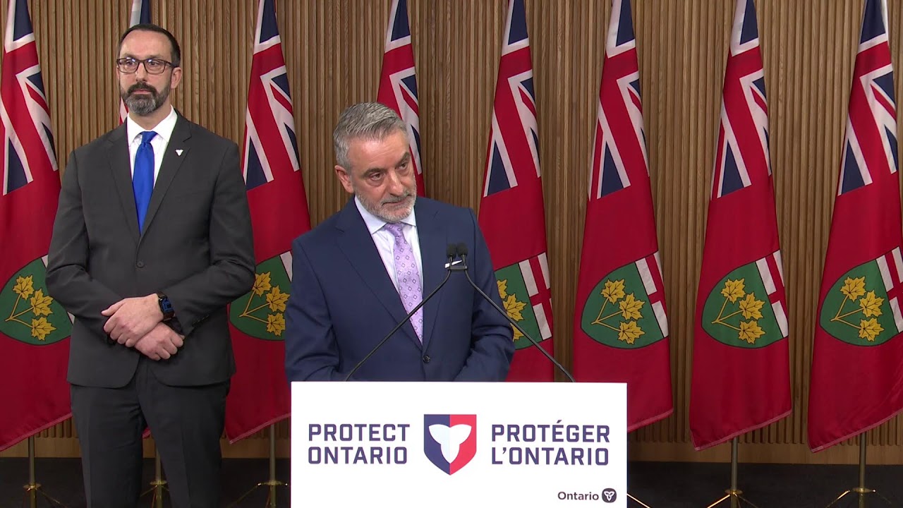 Minister Calandra Holds a Press Conference | April 13