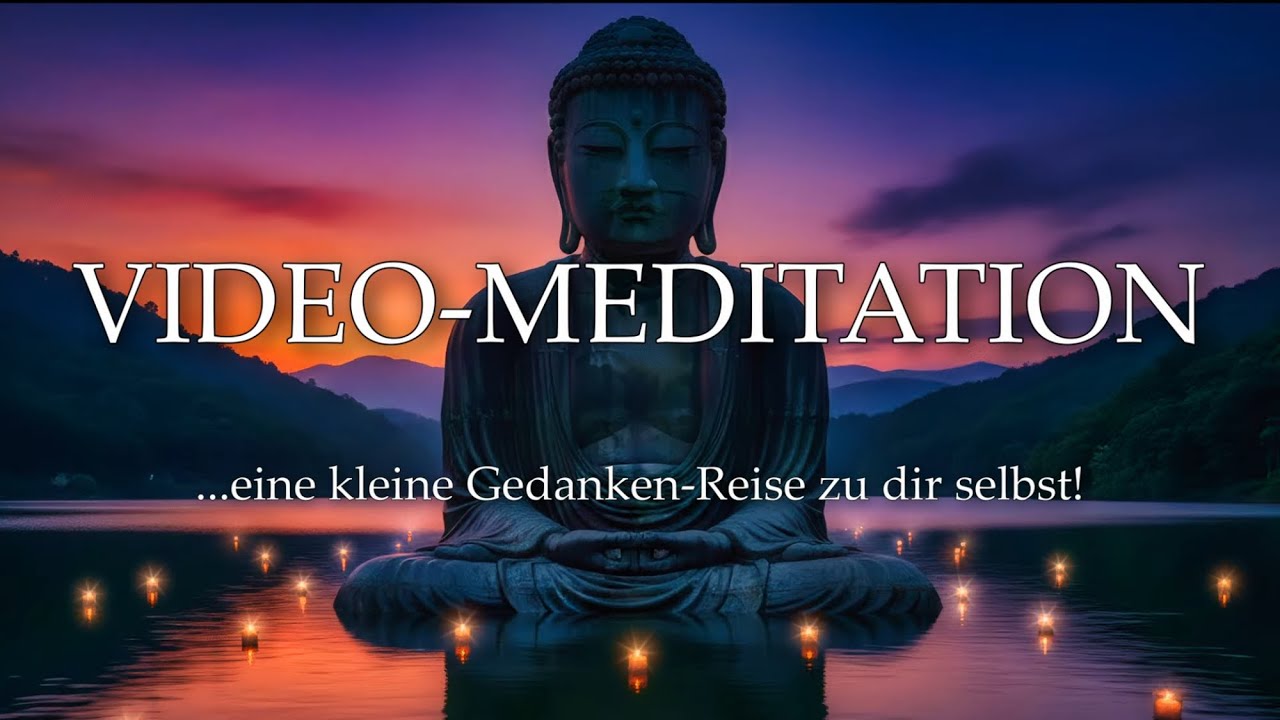 Video Meditation - Musik und Zitate - eine kleine Gedanken-Reise zu dir selbst!