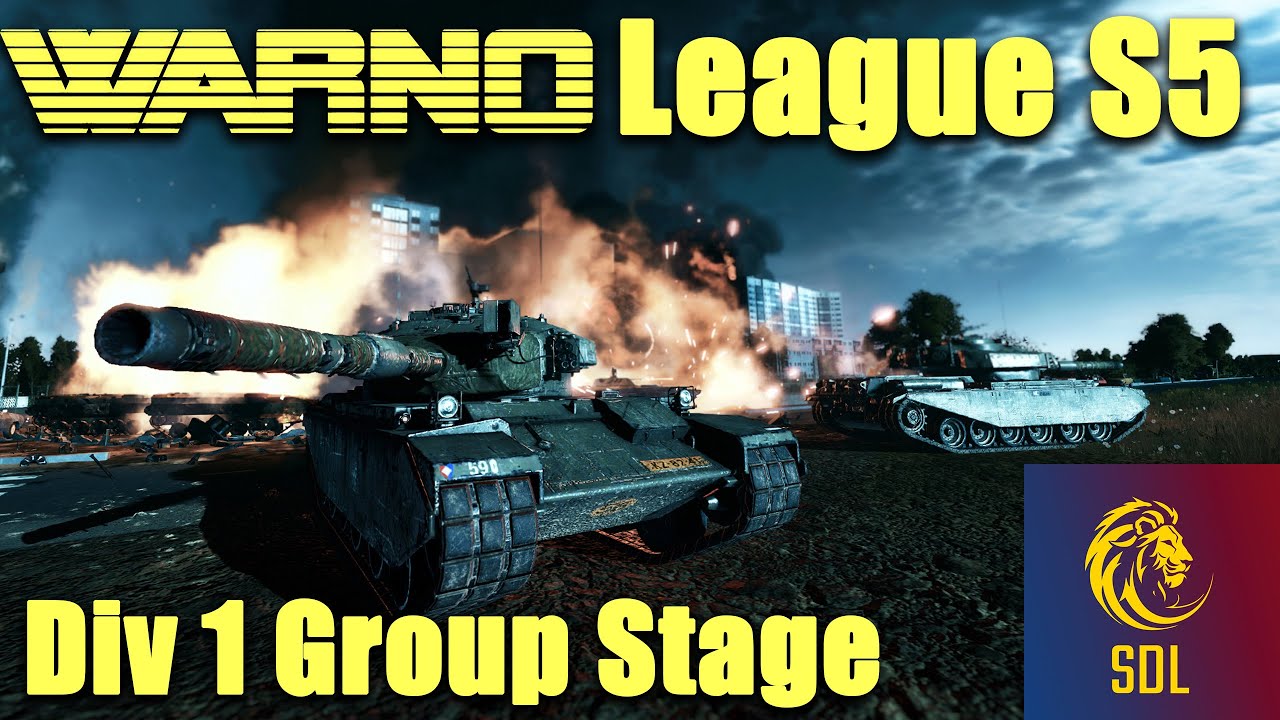 WARNO League Season 5 Cast Div1 ! TiberiusRancor vs Snowwolfie, Mix90 vs Bloodyknight