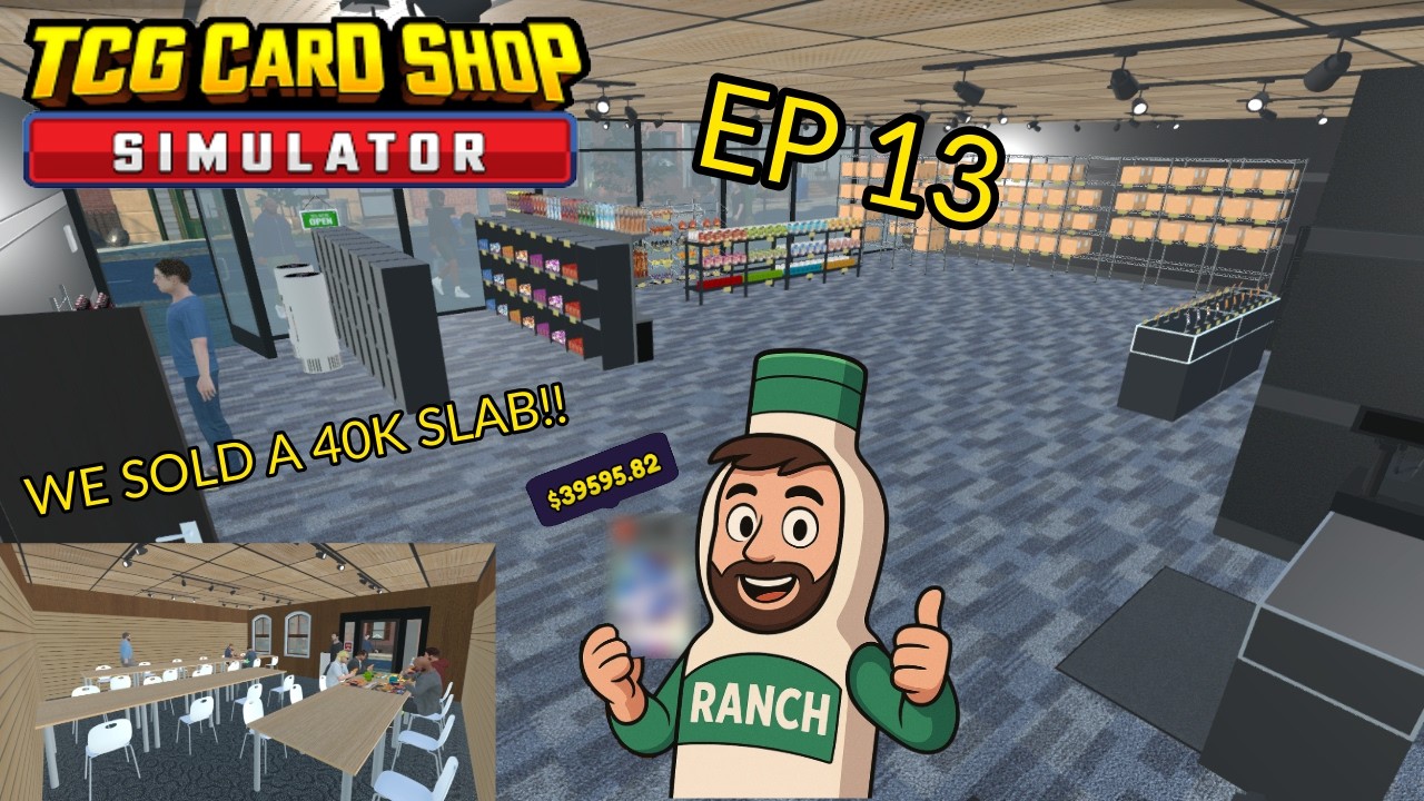 The Money is Rolling in Now!! (Ep.13 TCG Card Shop Simulator)