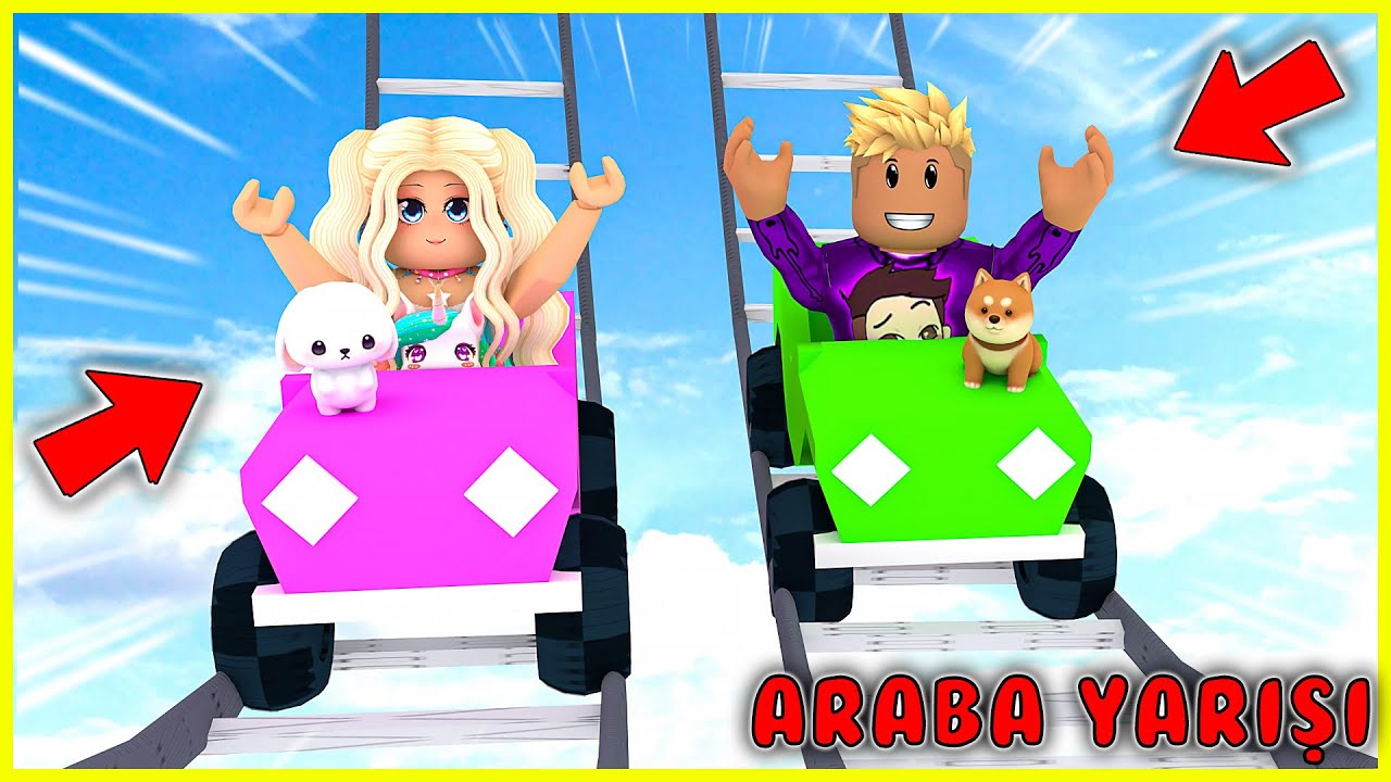 BİRİNCİ OLMAK İÇİN ARKADAŞININ ARABASINI PATLAT 😱💣| ROBLOX cart ride around used car battery 🚘