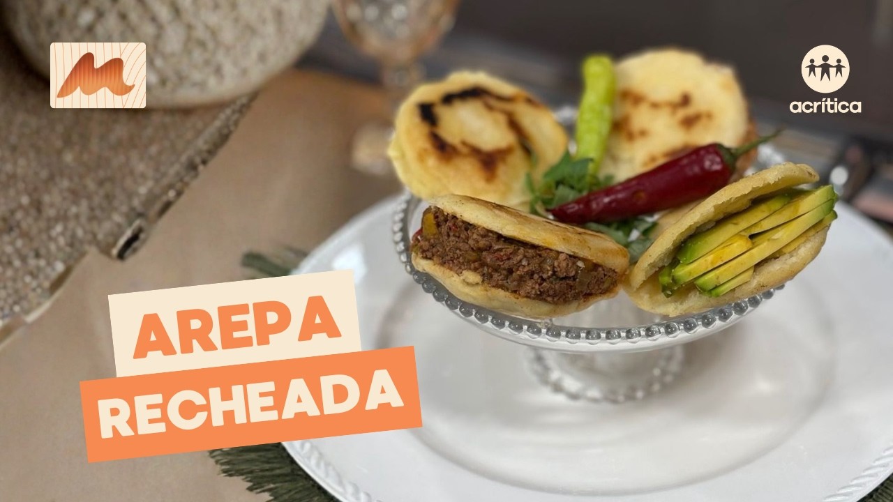 APRENDA A FAZER AREPA RECHEADA EM CASA | RECEITAS MAGAZINE