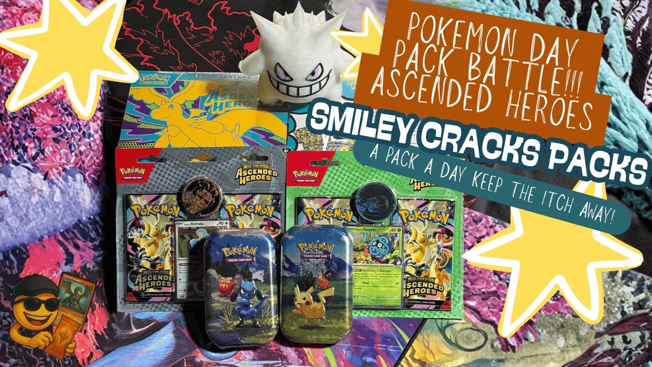 Pokemon 30th Anniversary Epic Pack Battle Celebration! Ascended Heroes ETBs, Blisters & Mini Tins!