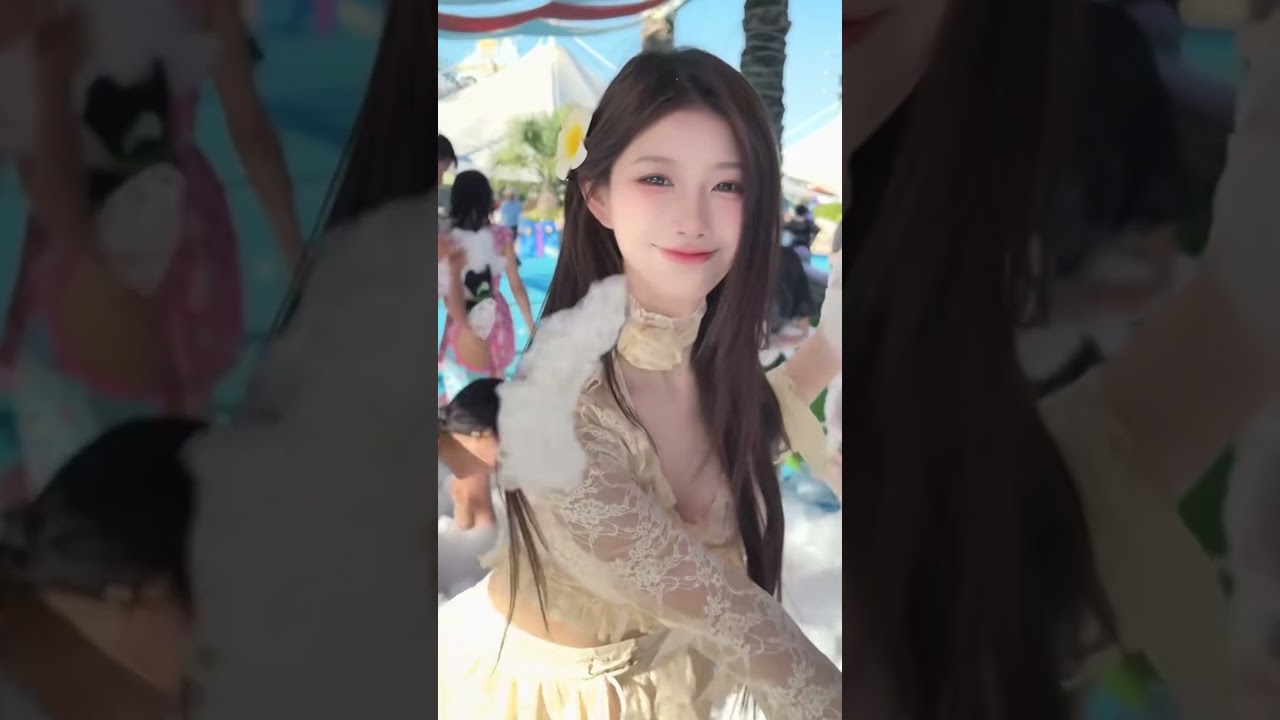 This Chinese Girl Stole the Whole Summer 🌞| Summer Vibes 2025 #shorts #beautifulgirl #chinesegirl