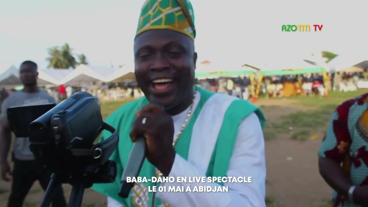 BABA-DAHO EN LIVE SPECTACLE LE 1er MAY À ABIDJAN