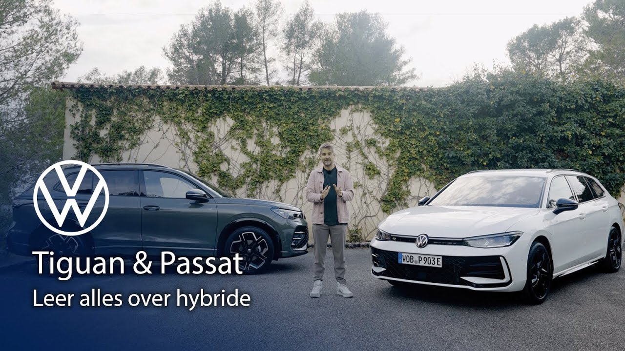 Elke dag elektrisch met state-of-the art plug-in hybrides | Tiguan & Passat | Volkswagen Nederland
