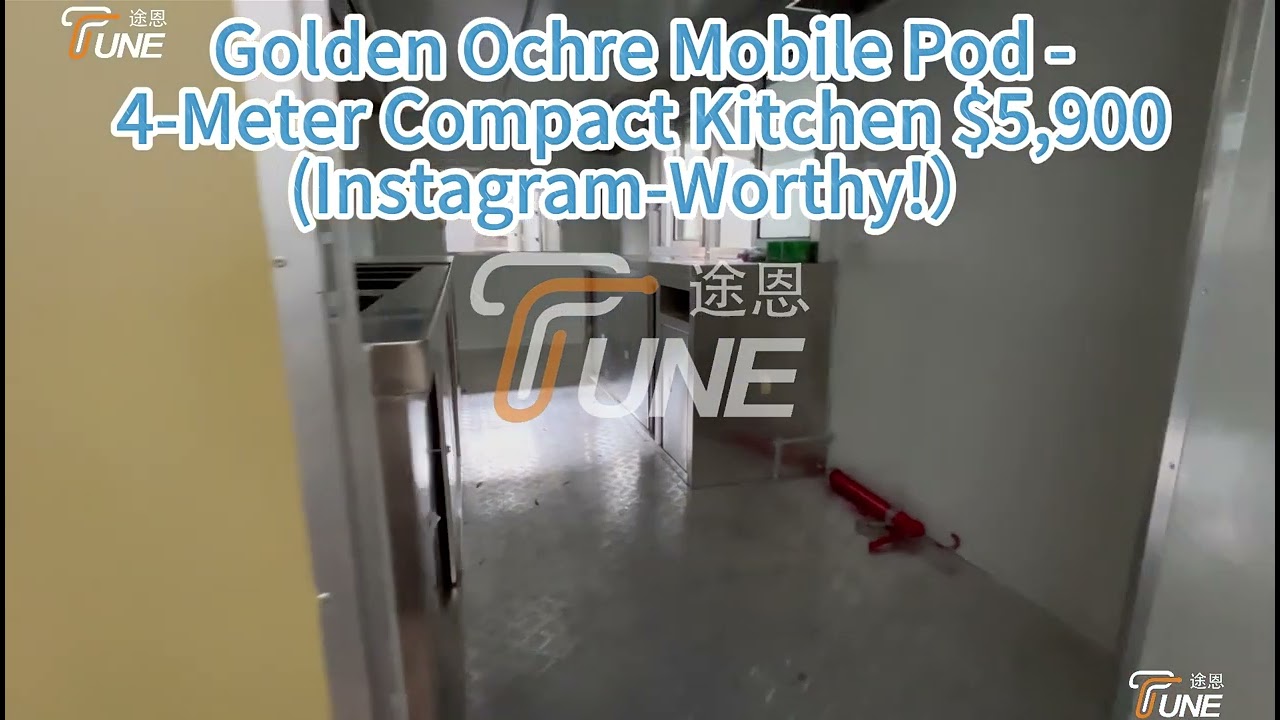 Mustard Yellow 4M Food Cube - Quirky & Eye-Catching $5,900 (Instant Street Appeal!)🍟