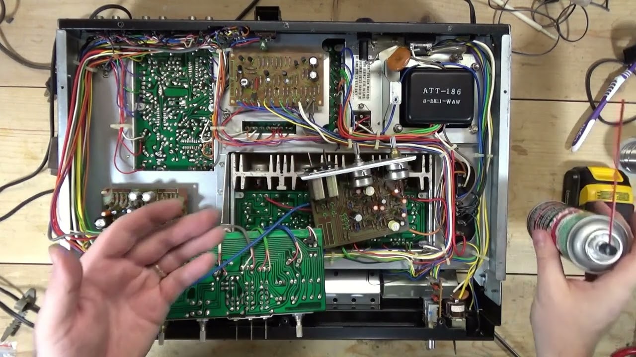 Стереоресивер Pioneer SX 737 — обновление светодиодов и замена нескольких конденсаторов