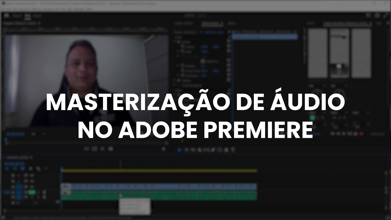 Como Masterizar &Aacute;udio no Premiere Pro | Meus Lembretes