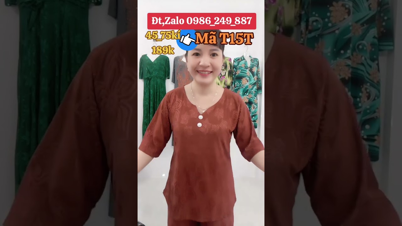💥Mã T15T. Ngày 19/3(Clip số 4)☎️Đt,zalo 0986_249_887. Bộ Thun Gấm Quảng Châu (45_75kí)(189k)