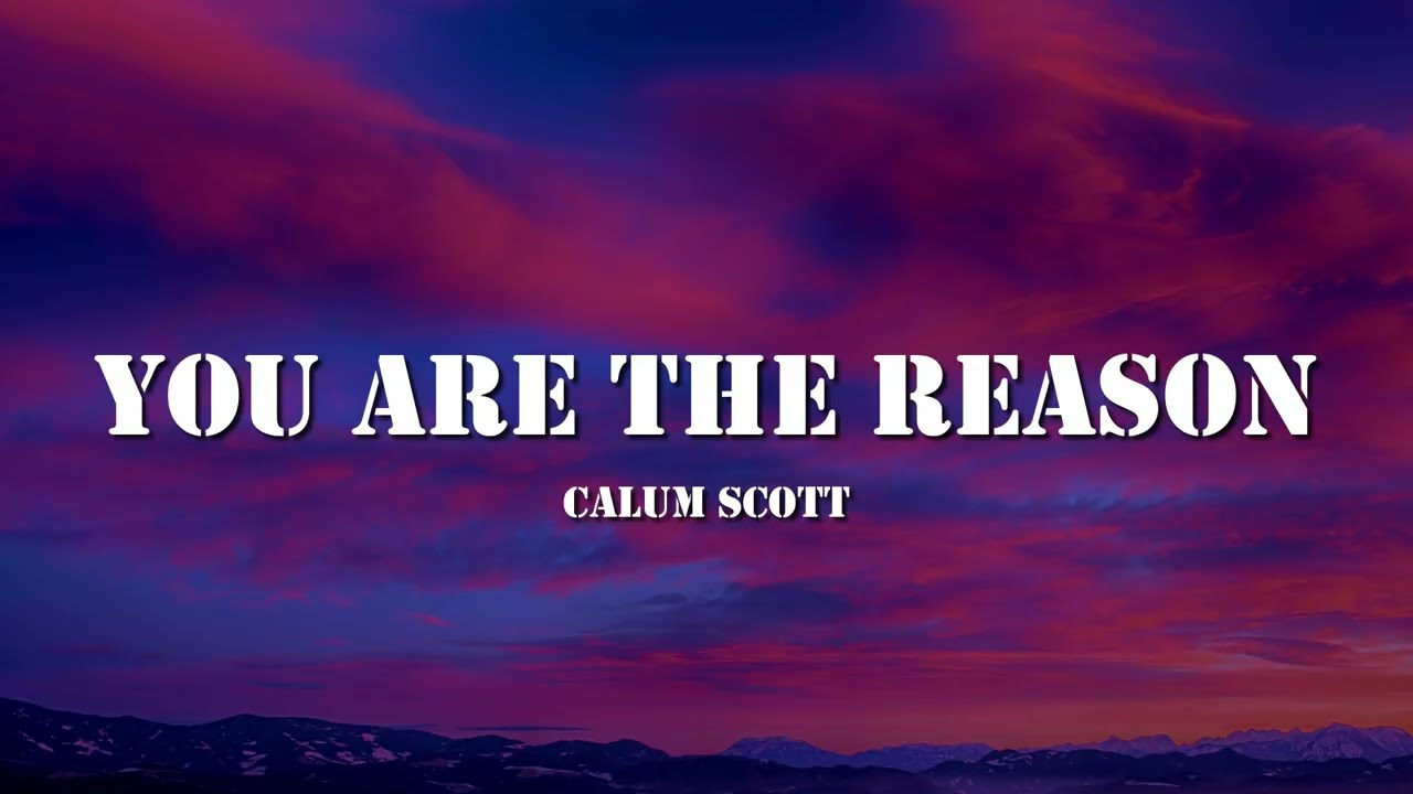 Calum Scott - You Are The Reason (Lyrics)