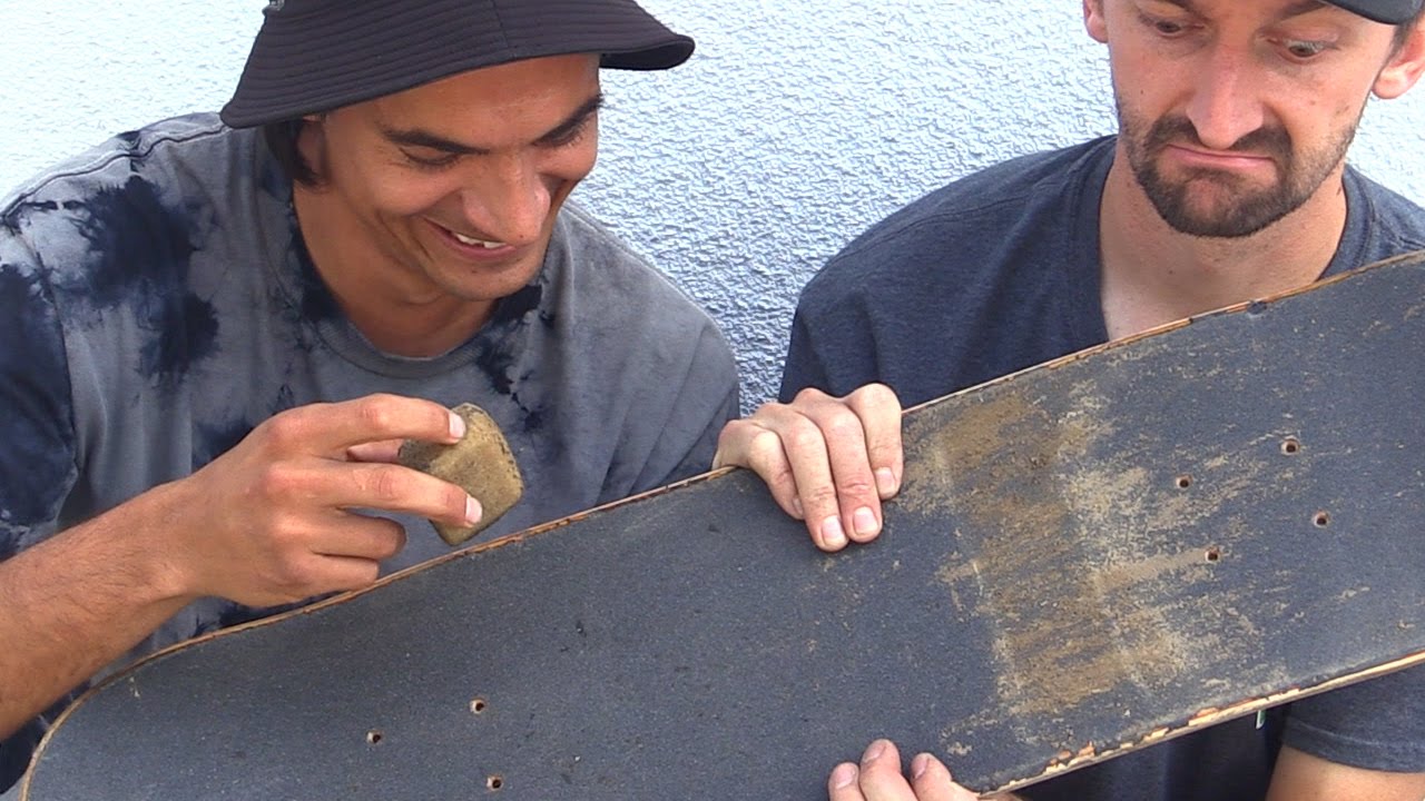 HOW TO CLEAN YOUR GRIPTAPE THE EASIEST WAY TUTORIAL