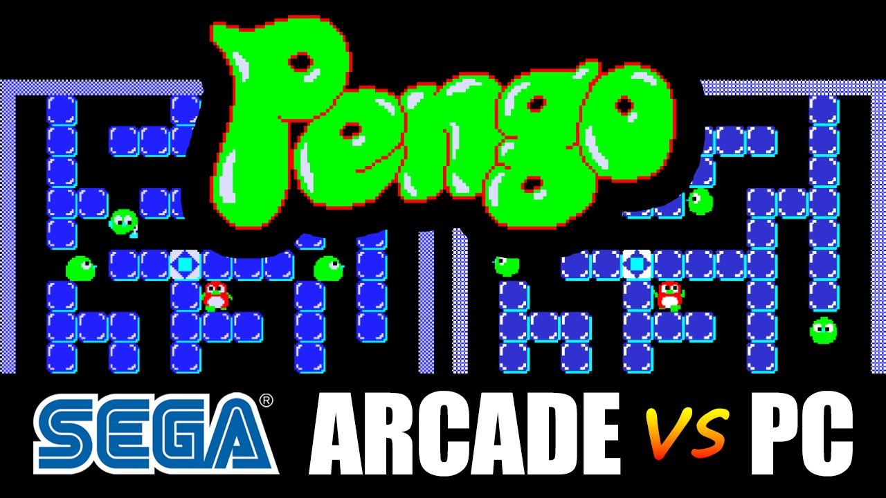 Pengo - SEGA ARCADE vs PC