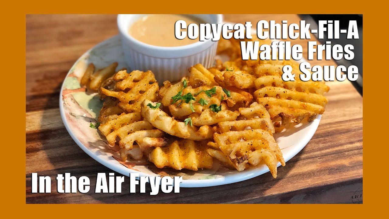Air Fryer Waffle Fries (these are frozen french fries) At Home