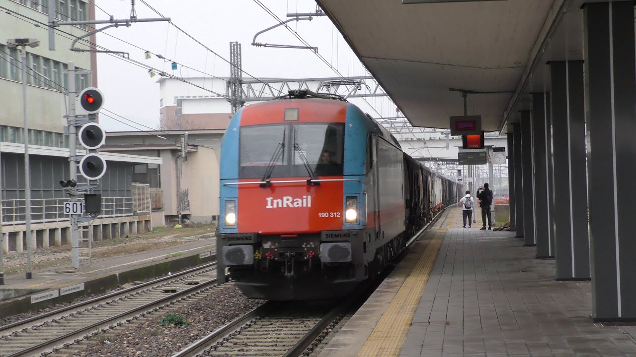 2025-01-25 Brescia...Stazione di Brescia - Transiti invernali 1/2