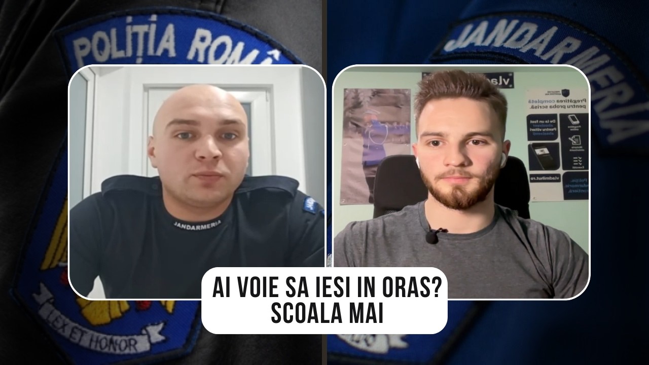 Ai voie sa iesi in oras in Scoala MAI?