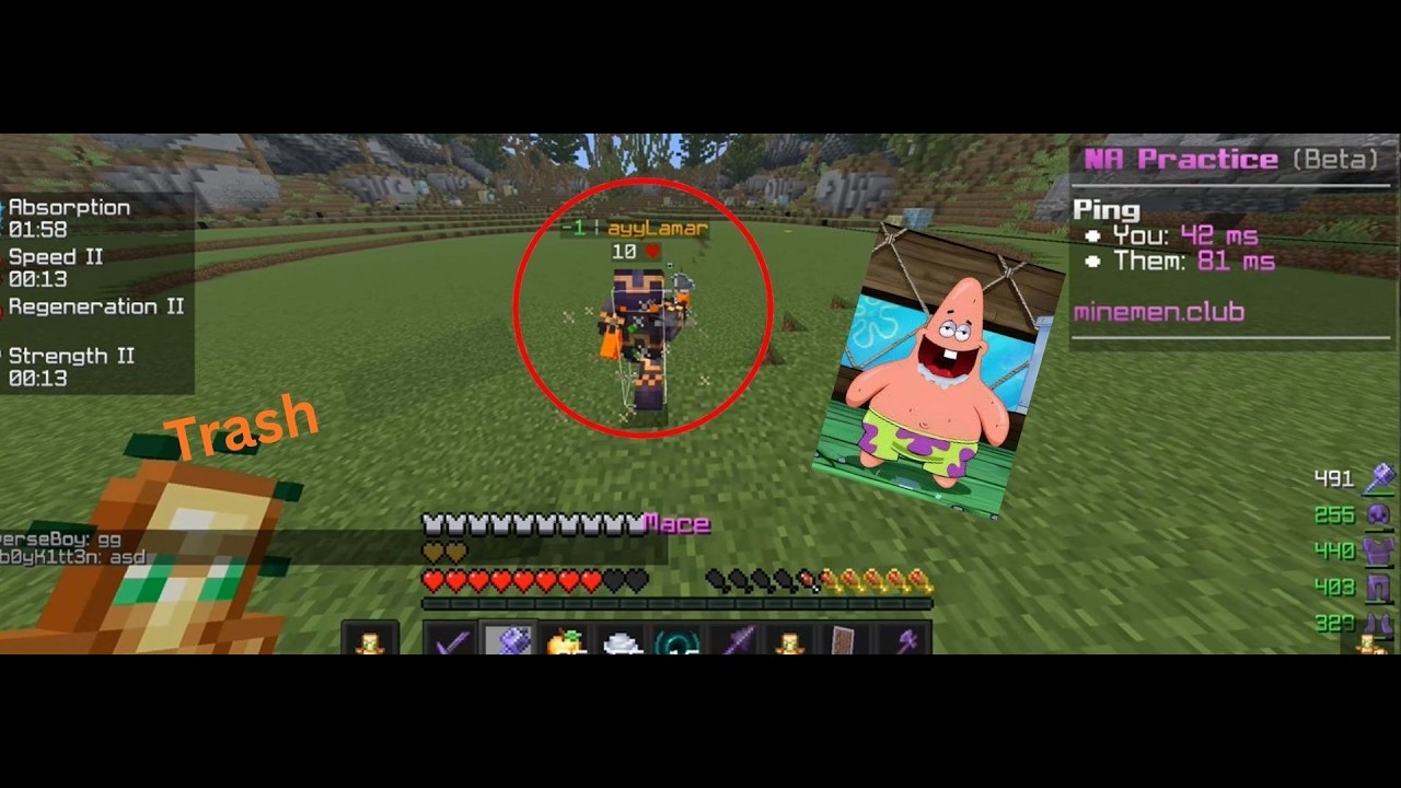 I 1v1ed the BEST spear player @ayyLamarYT and made him rage quit!