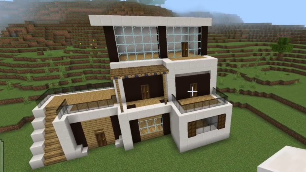 Minecraft Mordan House Tutorial Part-1
