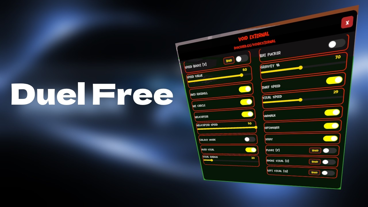 FREE 🔵 Duel Script | Void External