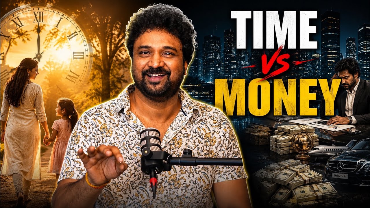 TIME vs MONEY || SEETAKANTH TALKIE  #Success #Money #LifeLesson #time management #Motivation #family