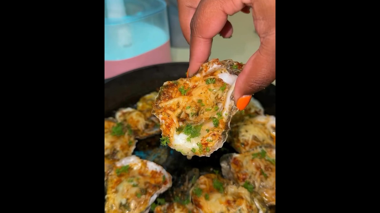 Charbroiled Oysters in the Oven