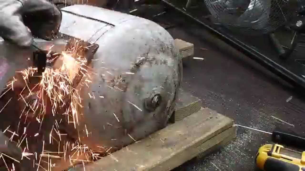 How to Cut Open a Propane Tank without Blowing Yourself Up