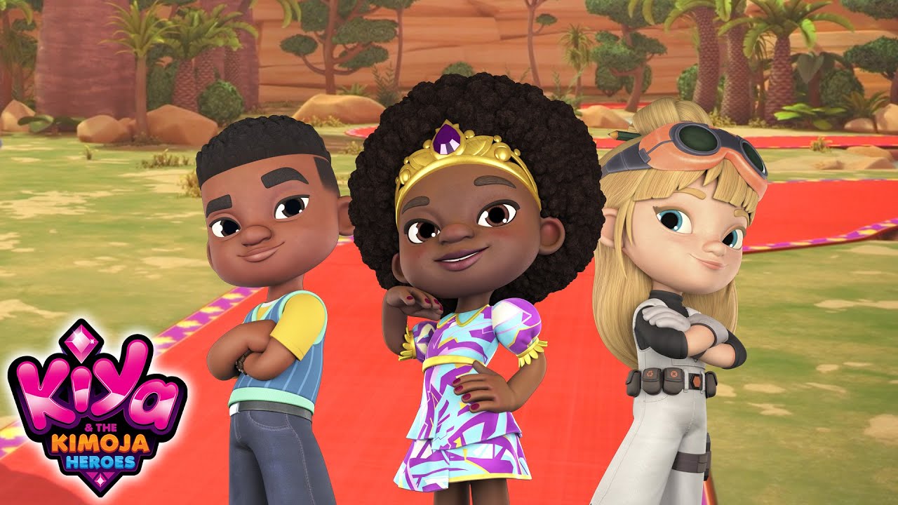 Kiya & the Kimoja Heroes | Movie Premiere Rescue! | COMPILATION @disneyjunior @KiyaKimojaHeroes ​