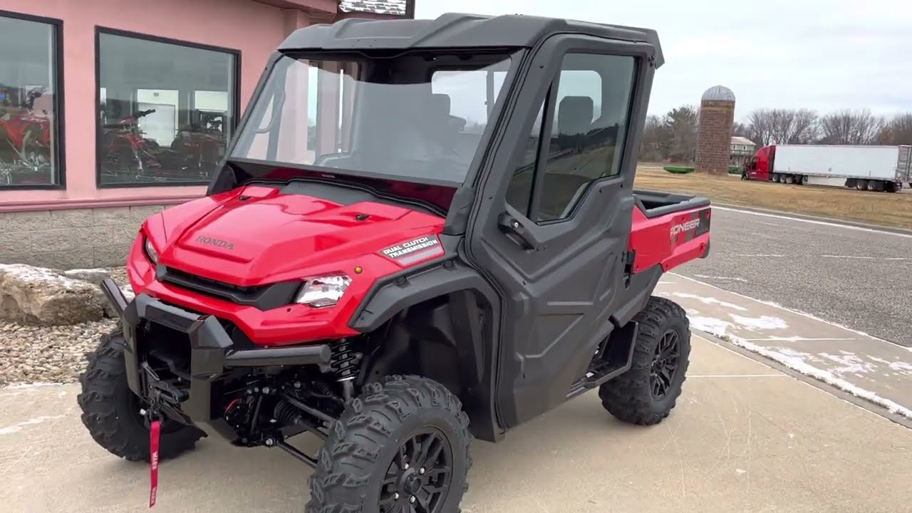 2022 Honda Pioneer 1000-3 Deluxe with Hard Cab