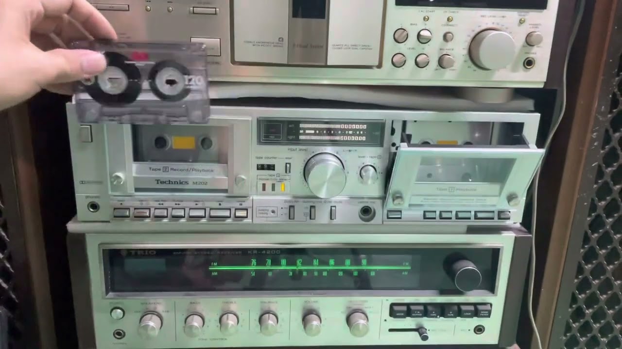 (giao lưu xong) technics m202 dòng máy ghi phát rất hay giá zalo 0985149195