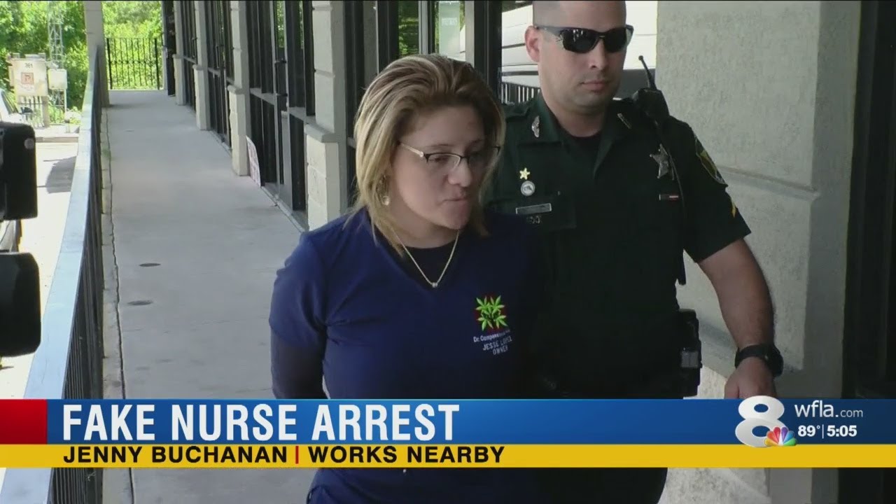 Fake Nurse Arrest