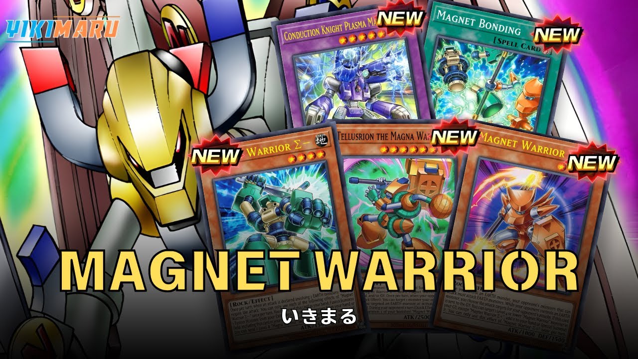 {EDOPRO} NEW SUPPORT IS CRAZY!!  |  MAGNET WARRIOR DECK | REPLAYS + DECKLIST | YU-GI-OH
