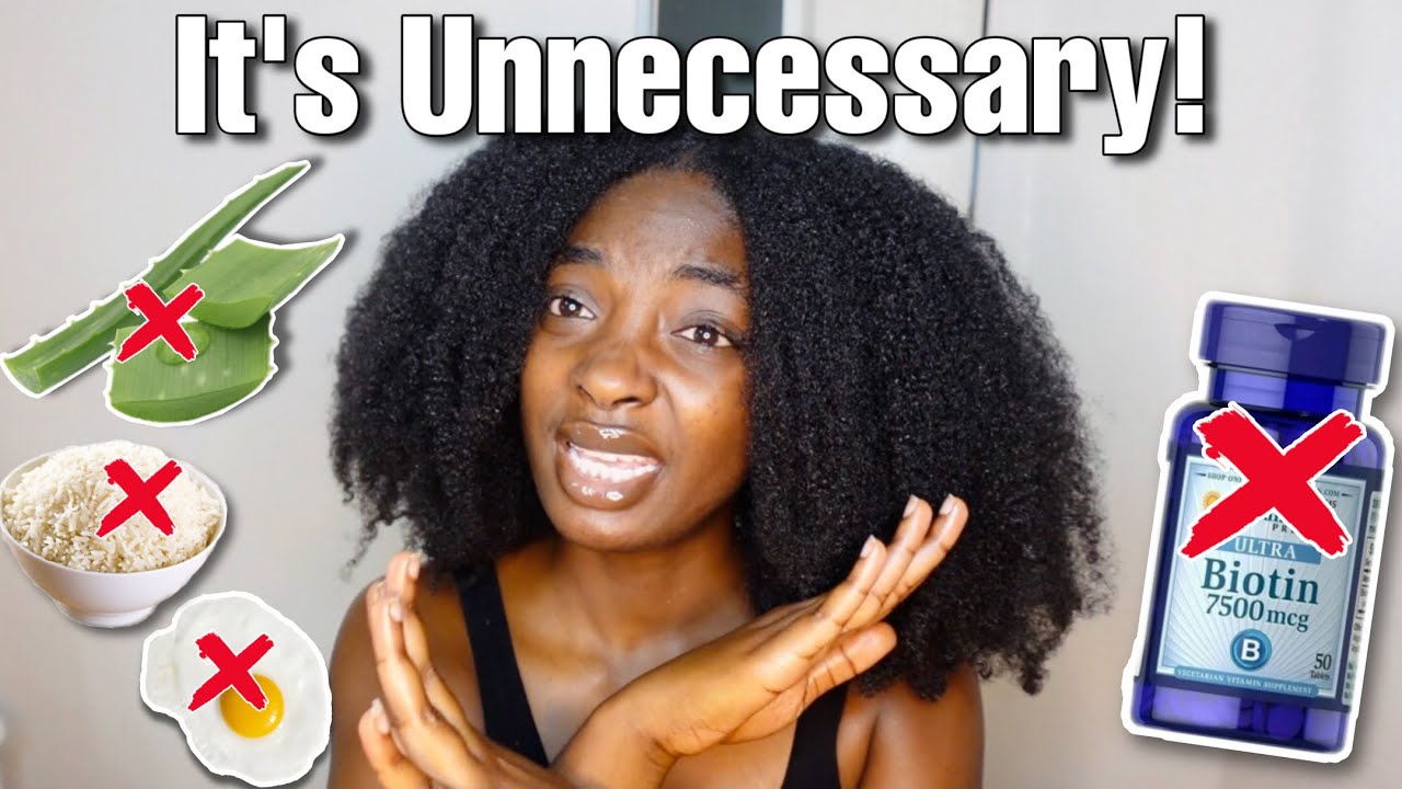 Things I AVOIDED During My NATURAL HAIR GROWTH JOURNEY ‼️ | You DONT NEED These To GROW NATURAL HAIR