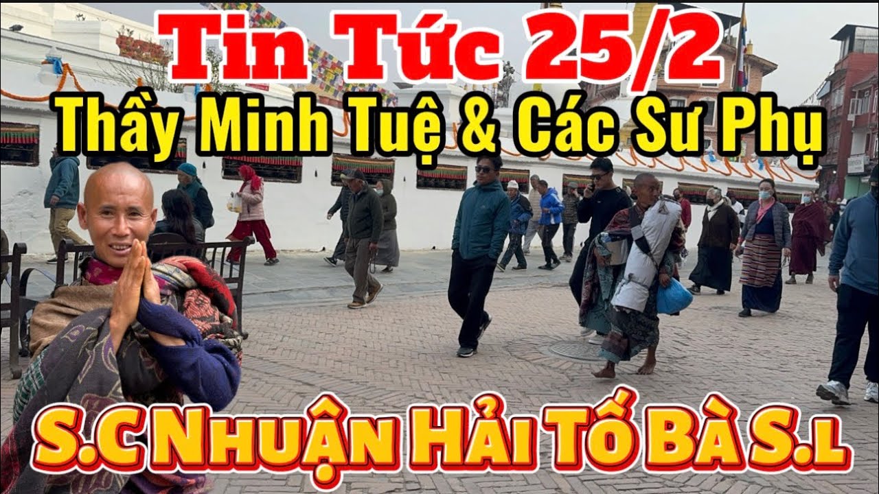 Tin Tức Mới 25/2 Thầy Minh Tuệ & Các Sư Phụ | Sc Nhuận Hải Tố Bà Sò Lông Xuyên Tạc #suminhtue 