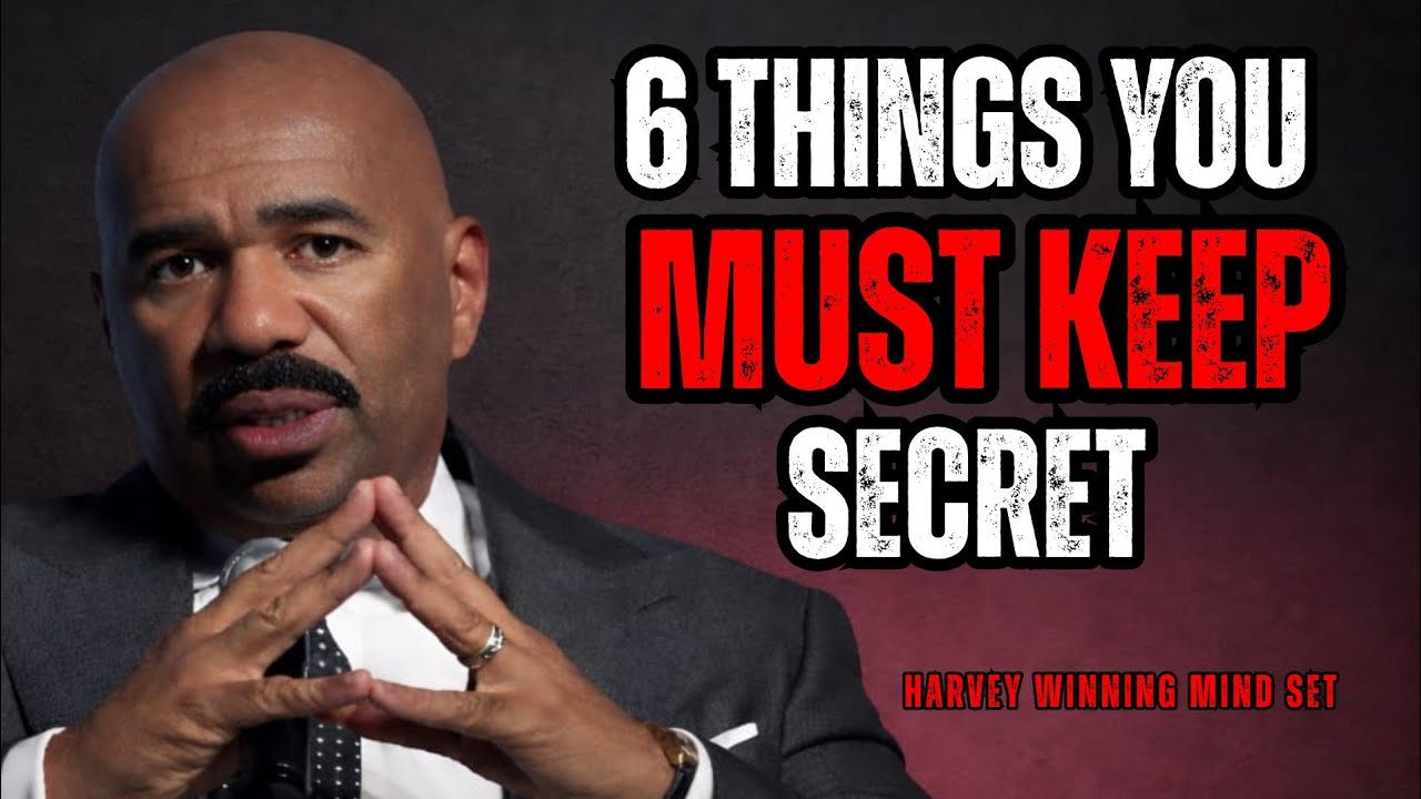 Move in Silence: 6 Secrets You Must Keep to Succeed in Life | Steve Harvey Motivation 🔥