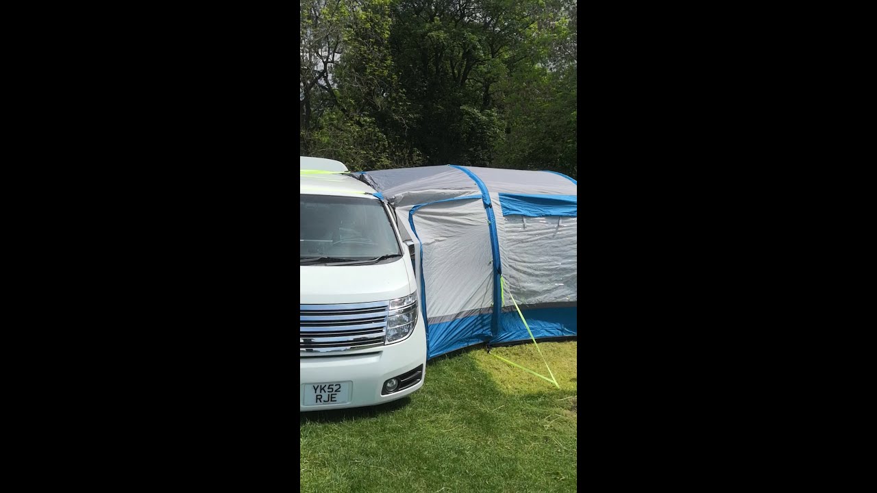 My first solo trip in my Nissan elgrand campervan