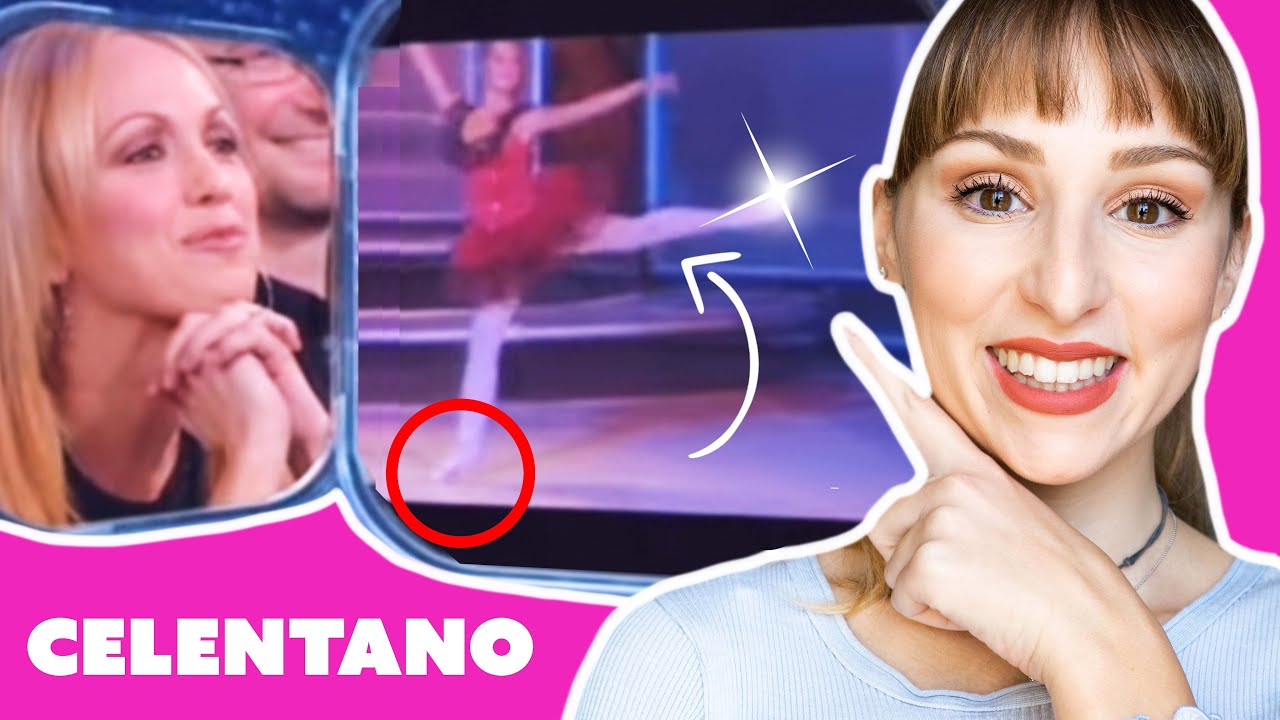 La Celentano INSEGNA ma sapeva DANZARE ? Spoiler: si