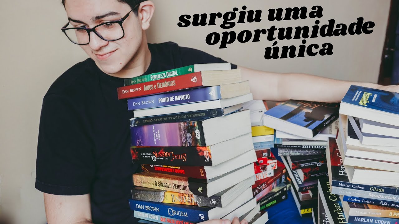 o &uacute;ltimo (e melhor) book haul do ano!! MUITOS LIVROS, mas quase de gra&ccedil;a...