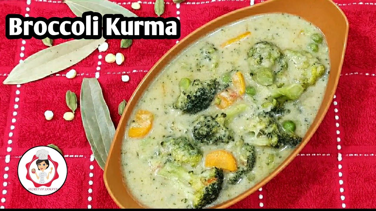 ப்ரோக்கோலி குருமா | Broccoli kurma Recipe in Tamil | side dish for chapathi, idli, dosa, idiyappam
